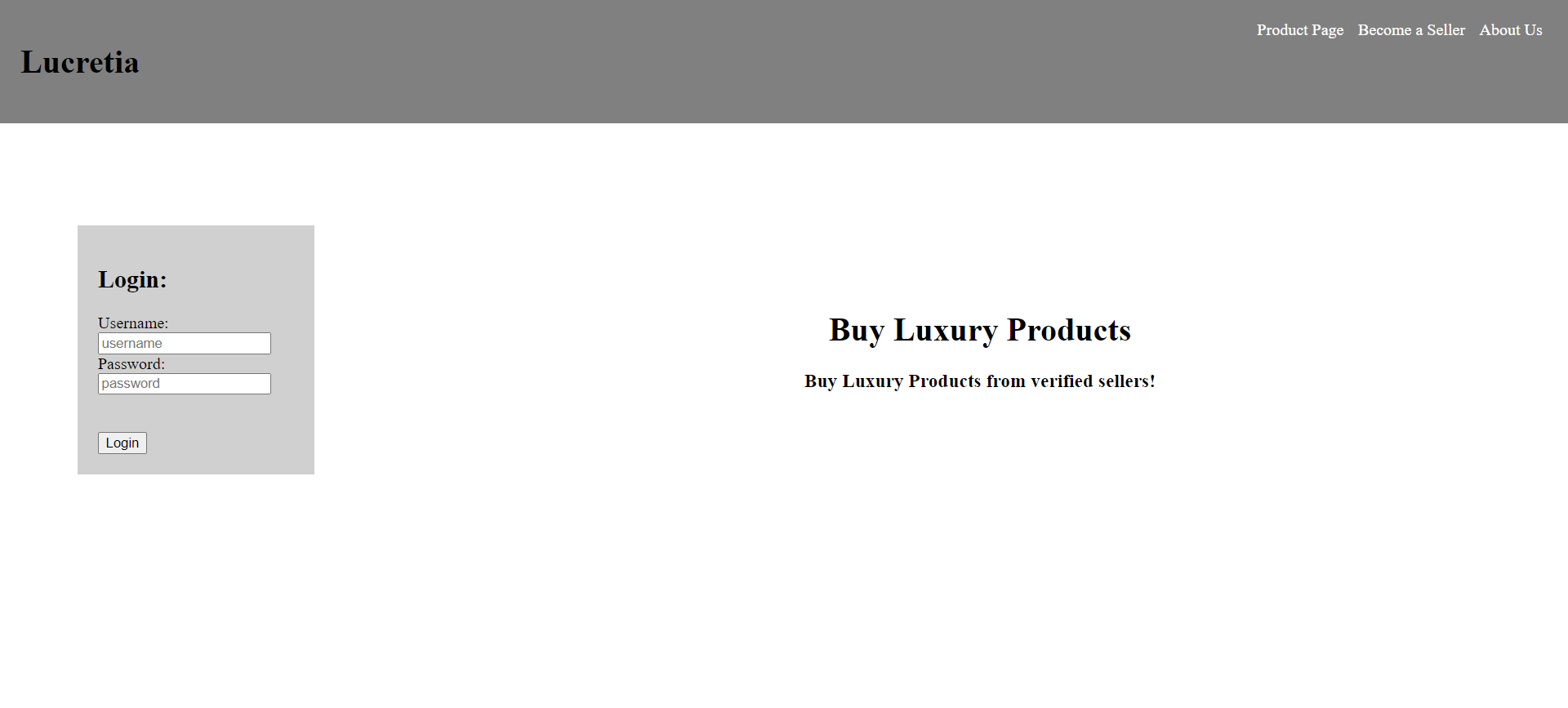 Project Basic HTML